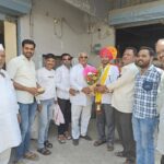 अनंत गायके यांचा व्यापारी व यशवंत किसान मंचाच्या वतीने सत्कार