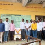 शिक्षण महर्षी ज्ञानदेव मोहेकर गुरुजींना ज्ञान प्रसार विद्यालयात भावपूर्ण अभिवादन