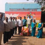 विद्याभवन प्राथमिक विद्यामंदिर येथे शिक्षण महर्षी कै.ज्ञानदेव मोहेकर गुरुजींना अभिवादन