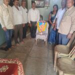 राष्ट्रसंत गाडगे महाराजांच्या जयंतीनिमित्त विद्यामंदिर हायस्कूल आष्टा येथे अभिवादन