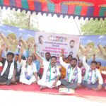 दादर रेल्वे स्थानकाला ‘डॉ. बाबासाहेब आंबेडकर चैत्यभूमी’ नाव देण्याची मागणी; कळंब येथे लोजपा (रामविलास)चे धरणे आंदोलन