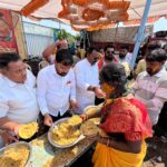 येडेश्वरी यात्रेत शिवसेनेचा सेवाभाव;अजित पिंगळे यांच्या पुढाकारातून भव्य महाअन्नदान